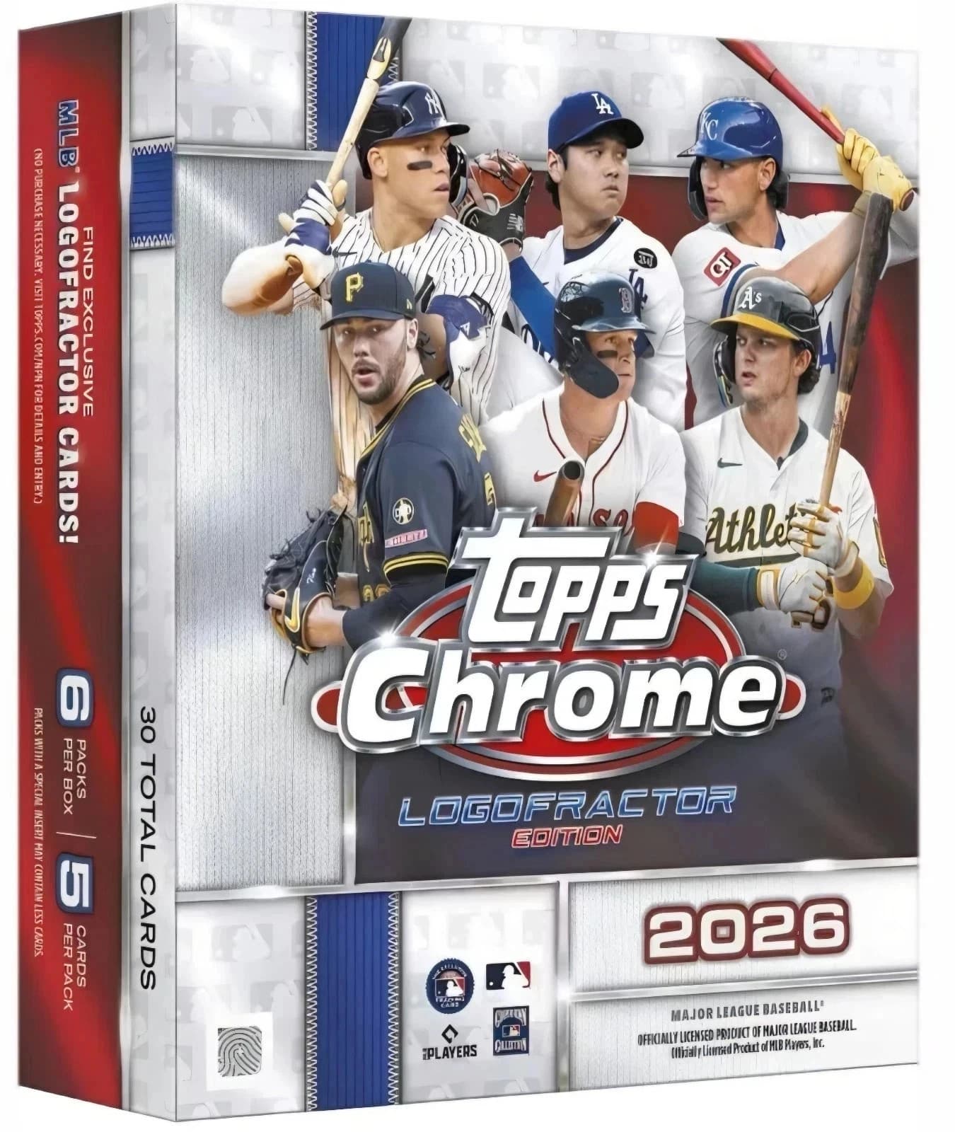 2026 Topps Chrome Baseball Logofractor Mega Box