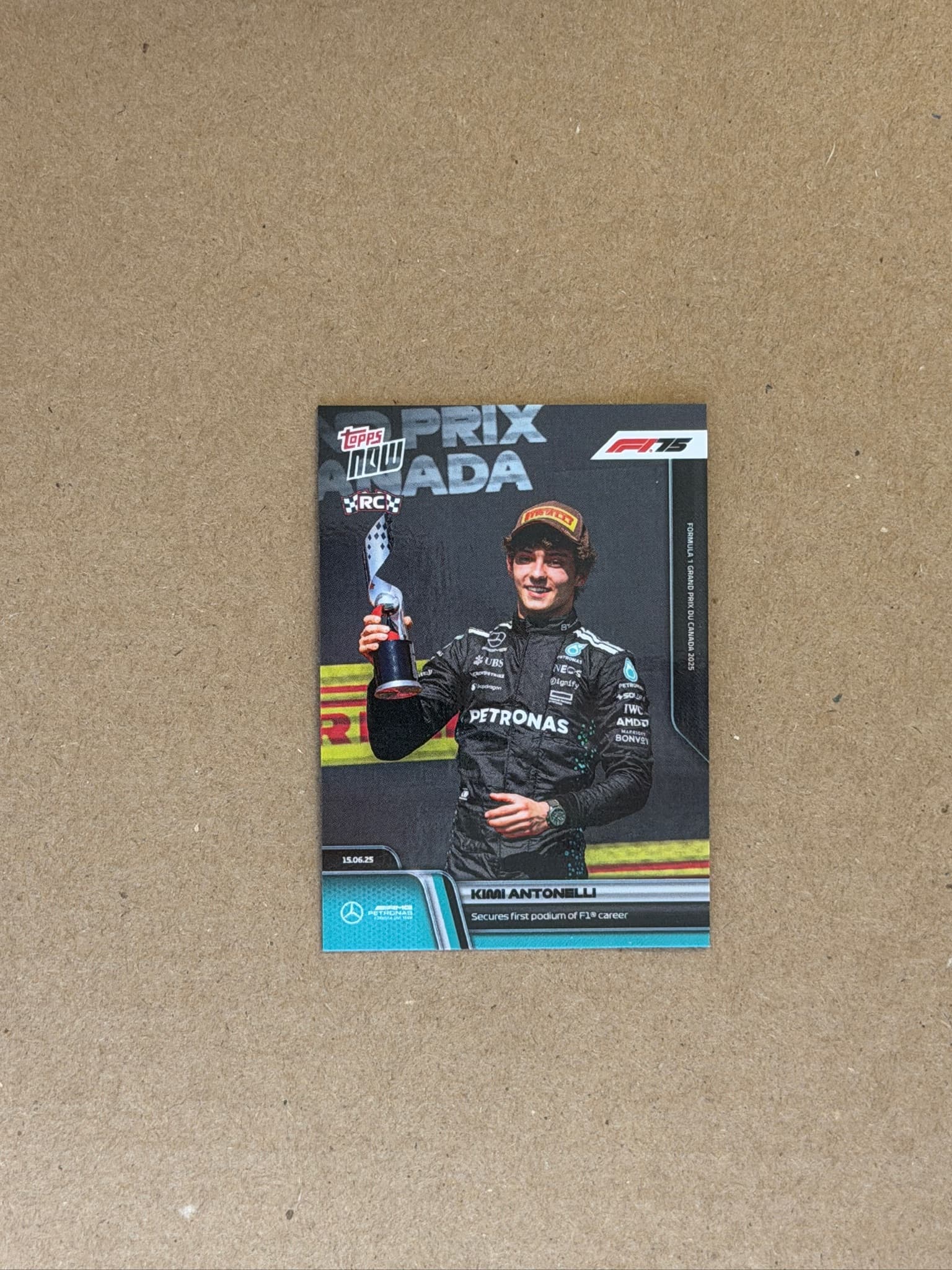 2025 Topps Now Kimi Antonelli RC #045